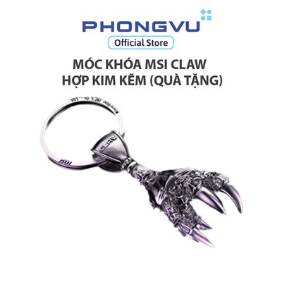 Móc khóa MSI Claw bằng hợp kim kẽm (Quà tặng)