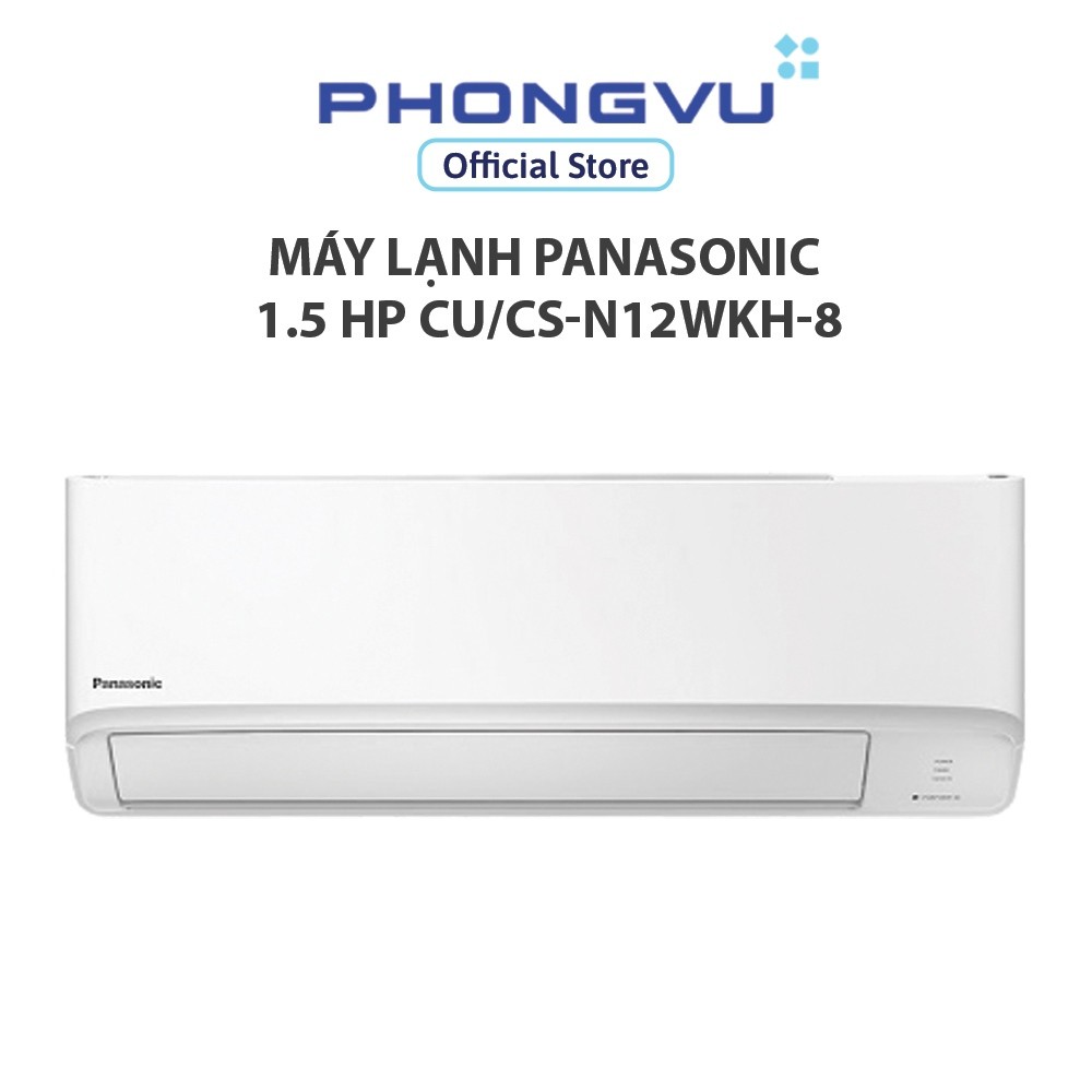 Máy lạnh Panasonic 1.5 HP CU/CS-N12WKH-8 - Bảo hành 12 tháng