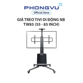  Giá Treo Tivi Di Động NB TW85  55 - 85 inch   Đen  - Bảo hành 12 tháng 