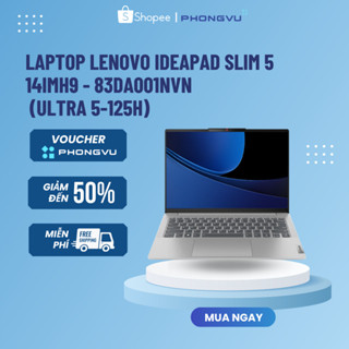 Máy tính xách tay/ Laptop Lenovo IdeaPad Slim 5 14IMH9 - 83DA001NVN (Ultra 5-125H) (Xám)
