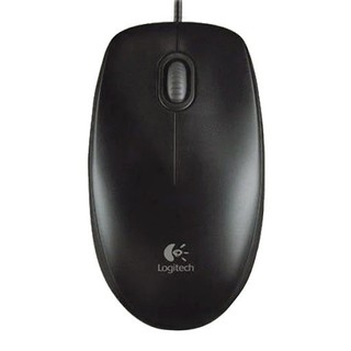 Chuột máy tính Logitech B100 - Cảm biến Quang học - 800 DPI - Kết nối USB - Bảo hành 36 tháng