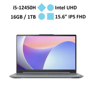 [Livestream 8.8] Laptop Lenovo IdeaPad Slim 3 15IAH8 - 83ER000FVN (i5-12450H) (Xám) - Bảo hành 24 tháng