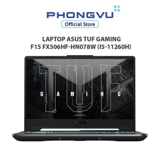 Laptop Asus Tuf Gaming F15 FX506HF-HN078W (i5-11260H) (Đen)