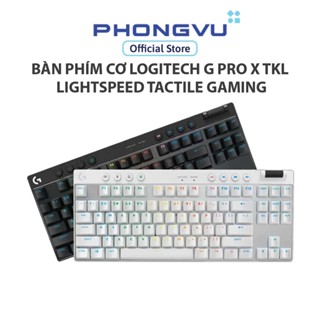 Bàn Phím Cơ Không Dây Logitech G Pro X Tkl Lightspeed Tactile Gaming - Bảo hành 24 tháng 