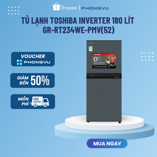 Tủ lạnh Toshiba Inverter 180 lít GR-RT234WE-PMV(52) - Bảo hành 24 tháng