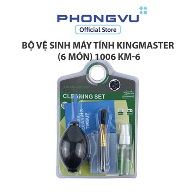 Bộ vệ sinh máy tính Kingmaster (6 món) 1006 KM-6 - Không bảo hành