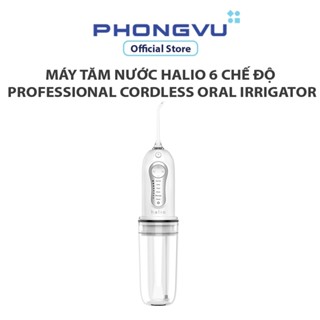 Máy tăm nước cầm tay Halio 6 chế độ Professional Cordless Oral Irrigator - Bảo hành 12 tháng