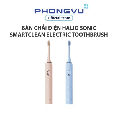 Bàn chải điện Halio Sonic SmartClean Electric Toothbrush - Bảo hành 24 tháng