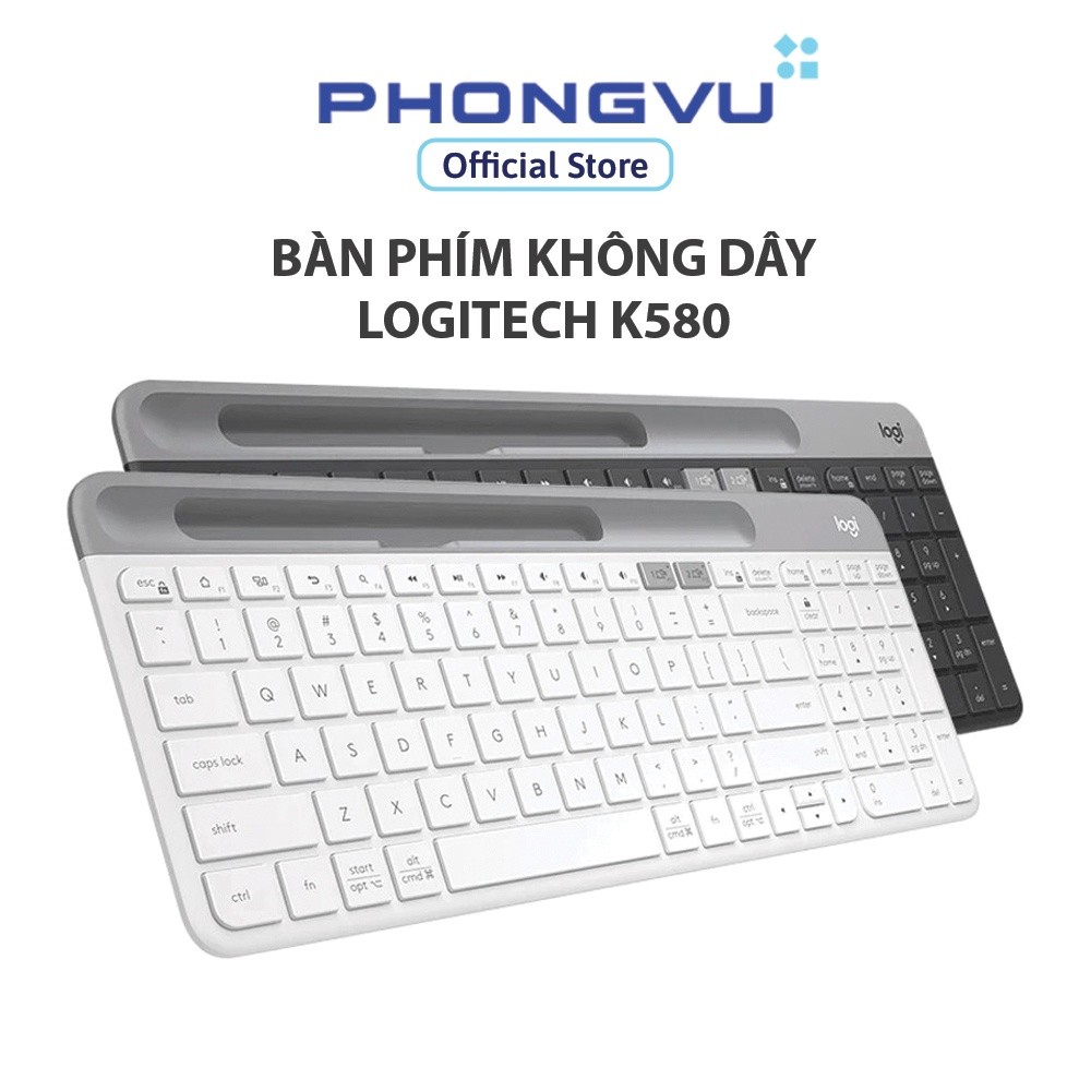 Bàn phím không dây Logitech K580 - Bảo hành 12 tháng