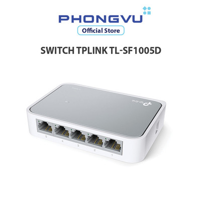 Thiết bị mạng/ Switch TPLink TL-SF1005D - Bảo hành 24 tháng