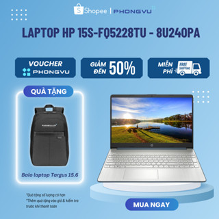 Laptop HP 15s-fq5228TU - 8U240PA (i3-1215U/RAM 8GB/512GB SSD/ Windows 11) - Bảo hành 12 tháng