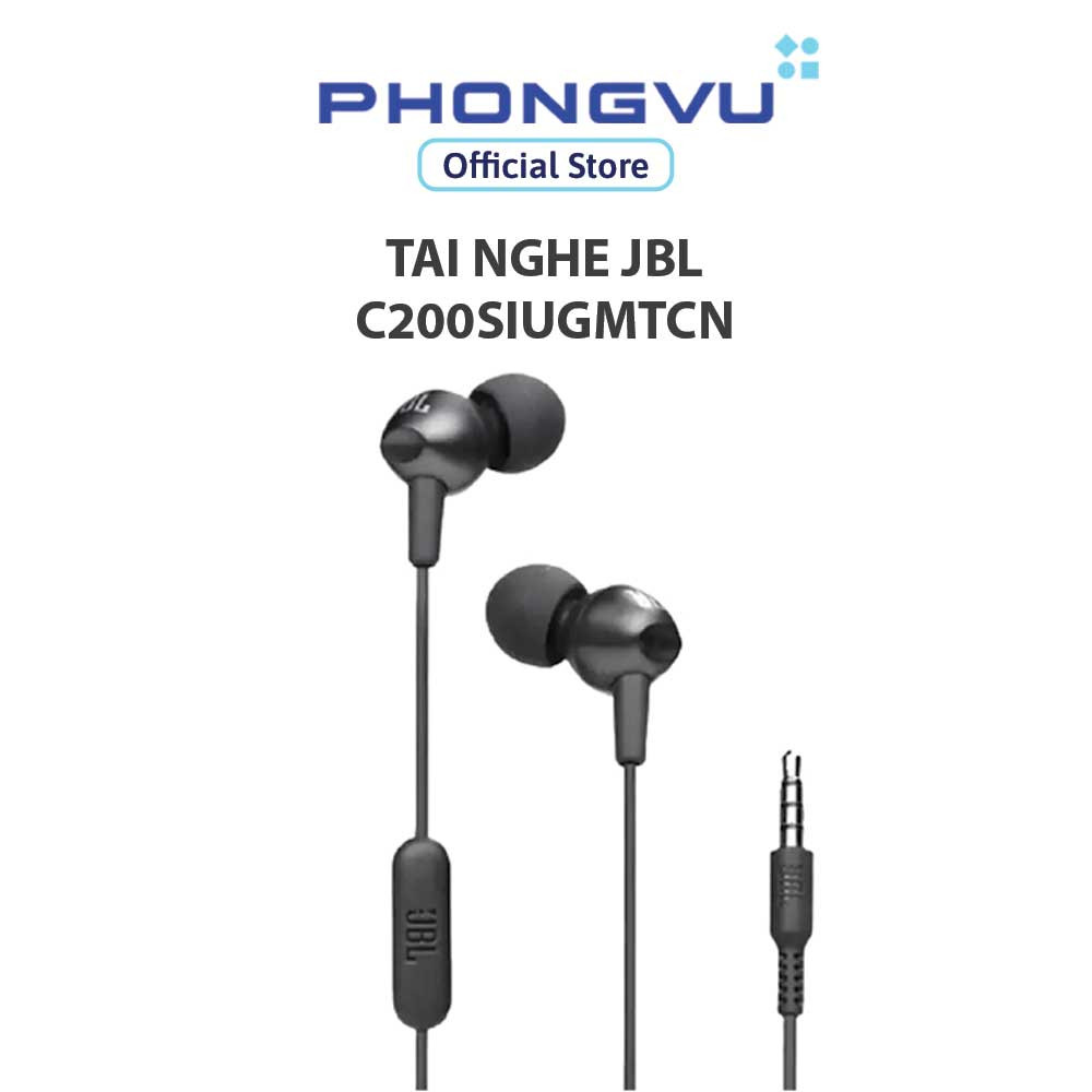 Tai nghe JBL C200SI (C200SIUGMTCN) - Bảo hành 15 tháng
