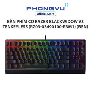 Bàn phím cơ Razer Blackwidow V3 Tenkeyless (RZ03-03490100-R3M1) - Bảo hành 24 tháng