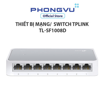 Thiết bị mạng/ Switch TPLink TL-SF1008D - Bảo hành 24 tháng