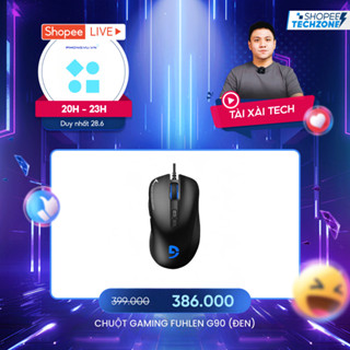 Chuột gaming Fuhlen G90 (Đen) - Bảo hành 24 tháng