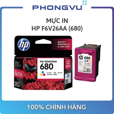 Mực in HP F6V26AA (680) - Không bảo hành