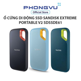 Ổ cứng di động SSD SanDisk Extreme Portable - Bảo hành 60 tháng