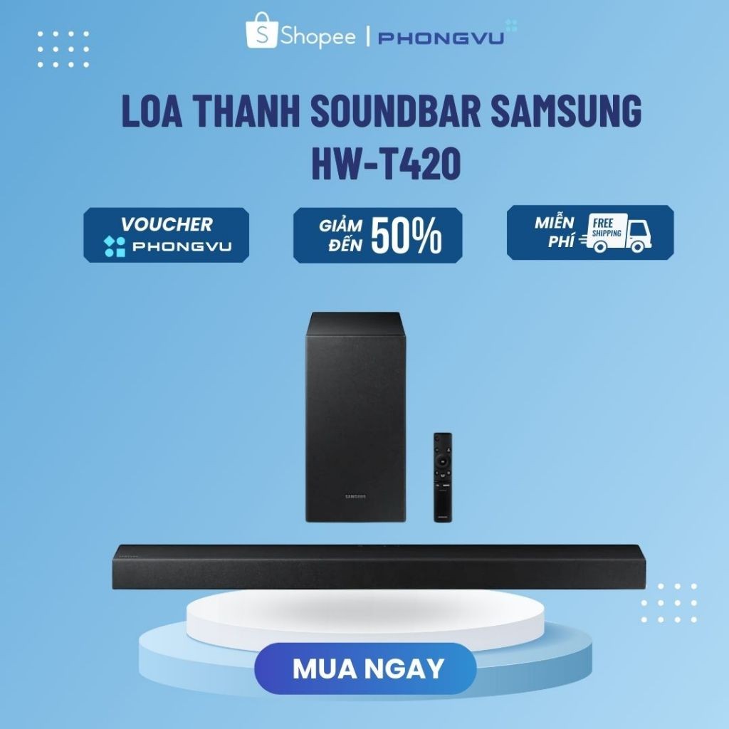  Loa thanh Soundbar Samsung HW- T420 - Chính hãng Bảo hành 12 tháng 