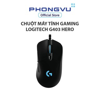 Chuột gaming Logitech G403 Hero - Bảo hành 24 tháng