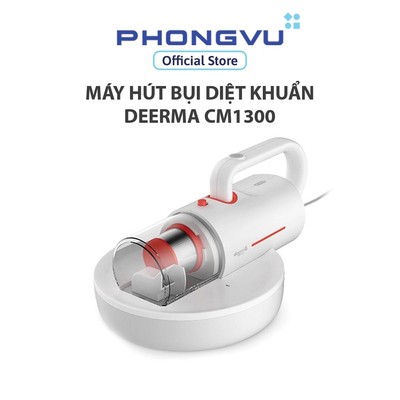 Máy hút bụi diệt khuẩn Deerma CM1300 - 12000Pa - Diệt khuẩn UV - Hút đệm giường - Bảo hành 12 tháng