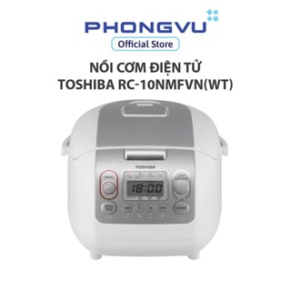 Nồi cơm điện tử Toshiba RC-10NMFVN(WT) - Bảo hành 12 tháng
