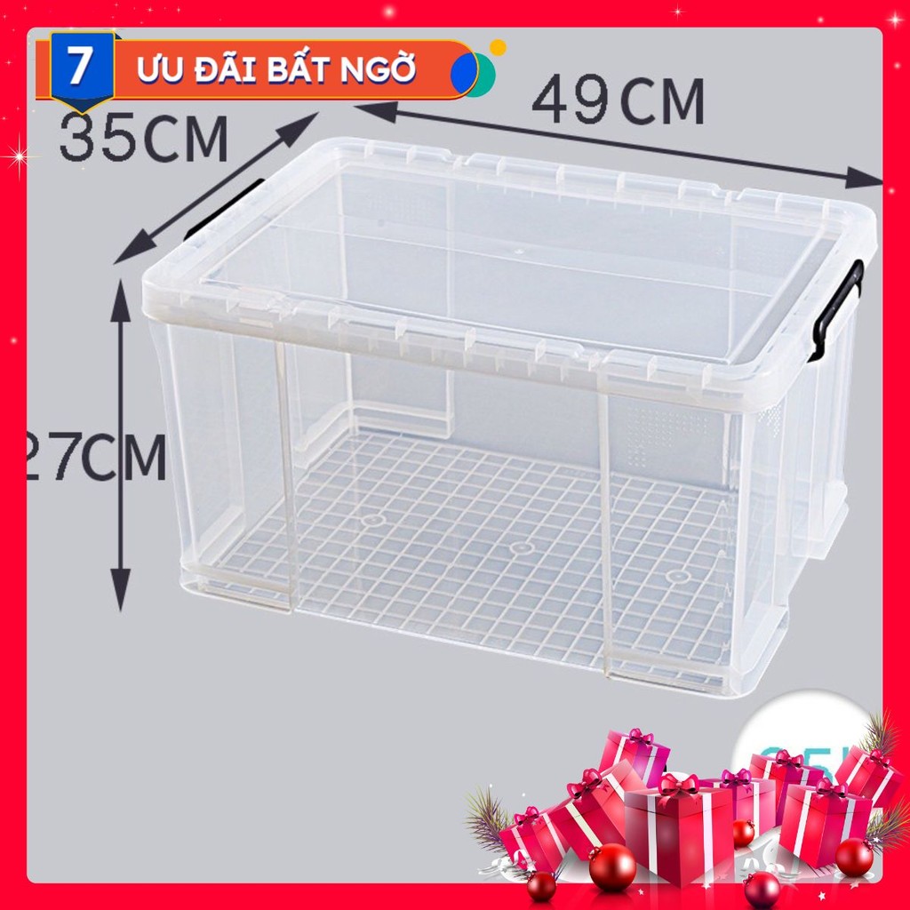 [free ship] thùng nhựa trong 35L / 65 LÍT BỀN ĐẸP CHÍNH HÃNG VIỆT NHẬT. thùng nhựa trong 35L