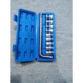 Bộ tuýp 10 chi tiết ( màu sắc tùy theo đợt hàng)