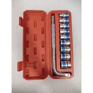 Bộ tuýp 10 chi tiết ( màu sắc tùy theo đợt hàng)