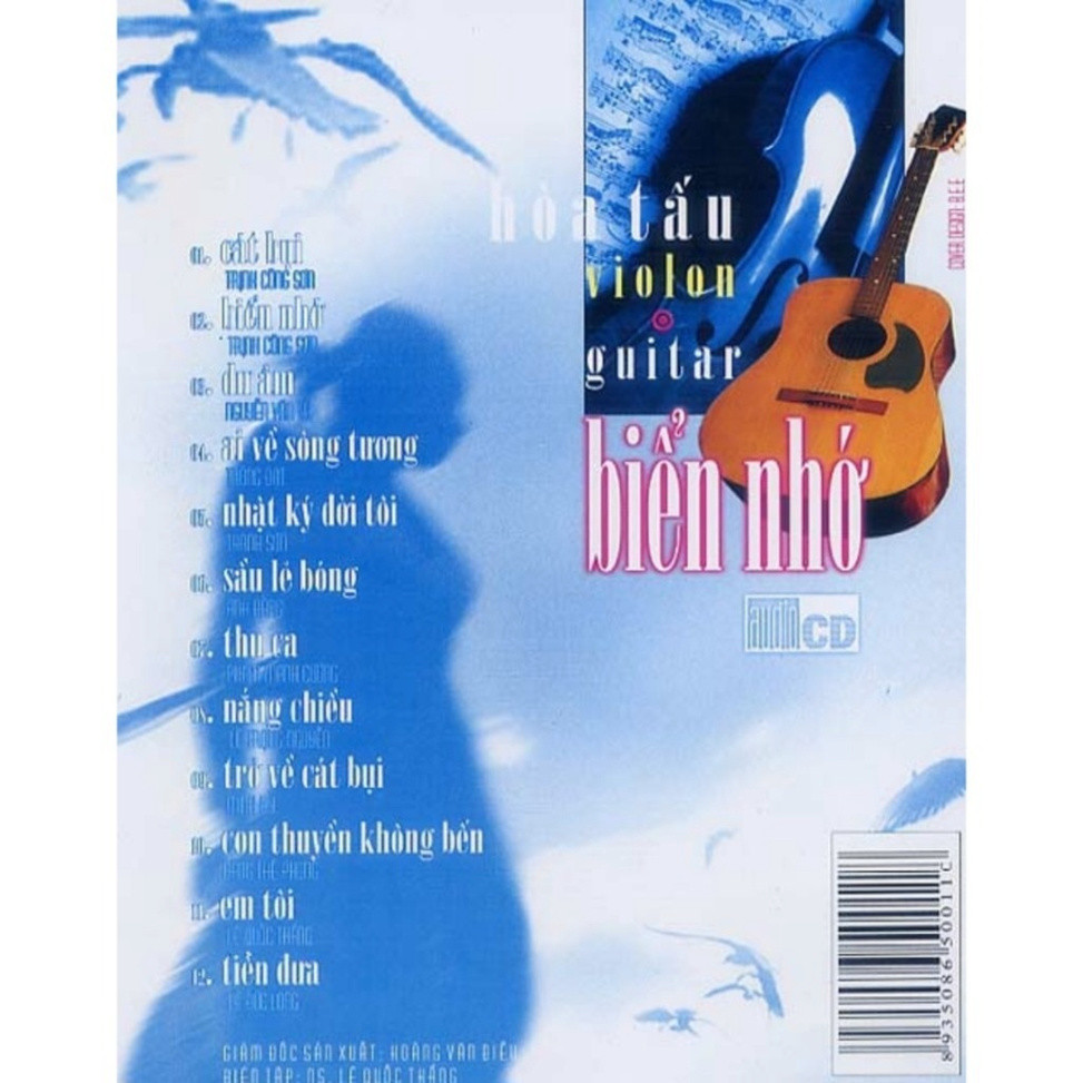 ĐĨA CD 2625.Bien Nho - Guitar & Violon chất lượng cao