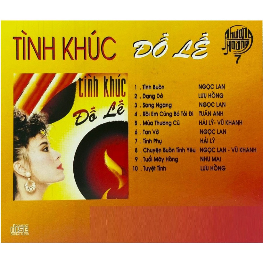 ĐĨA CD 2678.PHCD-Tinh khuc Do Le Chất lượng cao