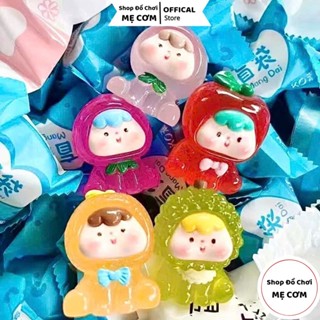 Combo 5-10 túi mù rùa phát sáng size to, túi mù phát sáng labubu to, túi mù phát sáng moi size to