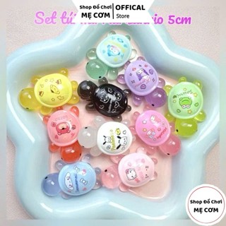   Tự Xé  Combo 5 10 Túi Mù Rùa sanrio 5cm Dạ Quang Siêu Cute Quà Bất Ngờ Blind Bag Túi Mù DIY Test Nhân Phẩm 