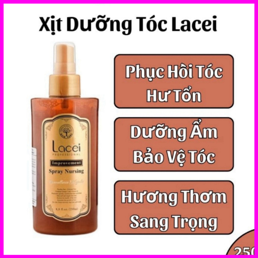 XỊT DƯỠNG LAICE NÂU HƯƠNG NƯỚC HOA 250ML