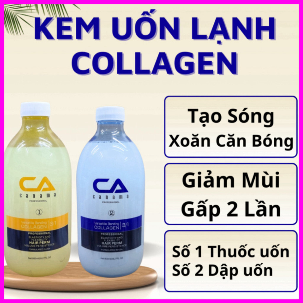 UỐN LẠNH DẠNG GEL KHÔNG MÙI CANAMA ( CA) UỐN LẠNH, UỐN NÓNG 800ML