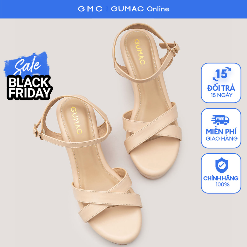 Sandal đế đúp thời trang GUMAC GD12075