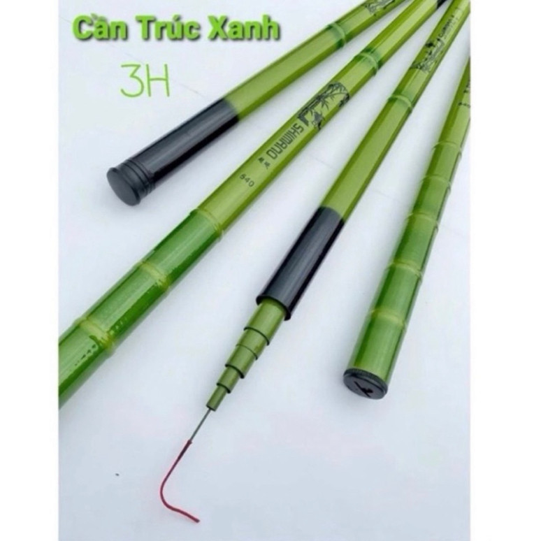 Cần câu tay 3H Trúc xanh giá siêu rẻ đủ size 526mnzxx789