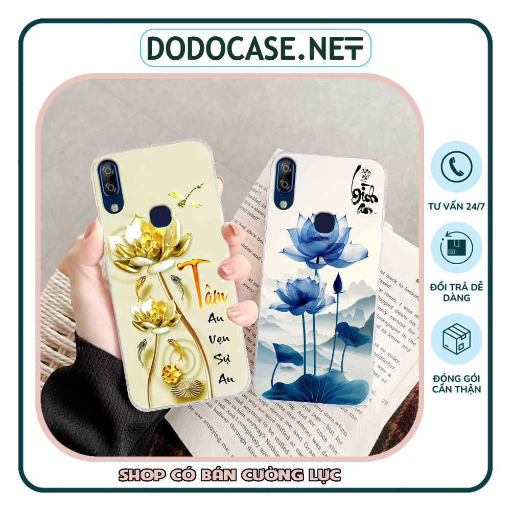 Ốp lưng Vsmart Active 1 / Active 1 Plus / Active 1+ in hình thư pháp, bình an mới nhất