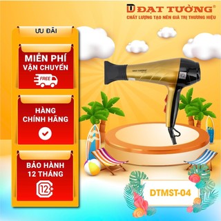 Máy Sấy Tóc Đạt Tường, Công Suất 750W, Phân Bố Nhiệt Đều, Sấy và Tạo Kiểu Tóc Linh Hoạt -DTMST- 04