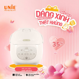 Nồi Cơm Điện Unie URC812, dung tích 1.5l, lòng gốm Ceramic, 6 chế độ cài đặt sẵn, công nghệ truyền nhiệt nấu cơm ngon