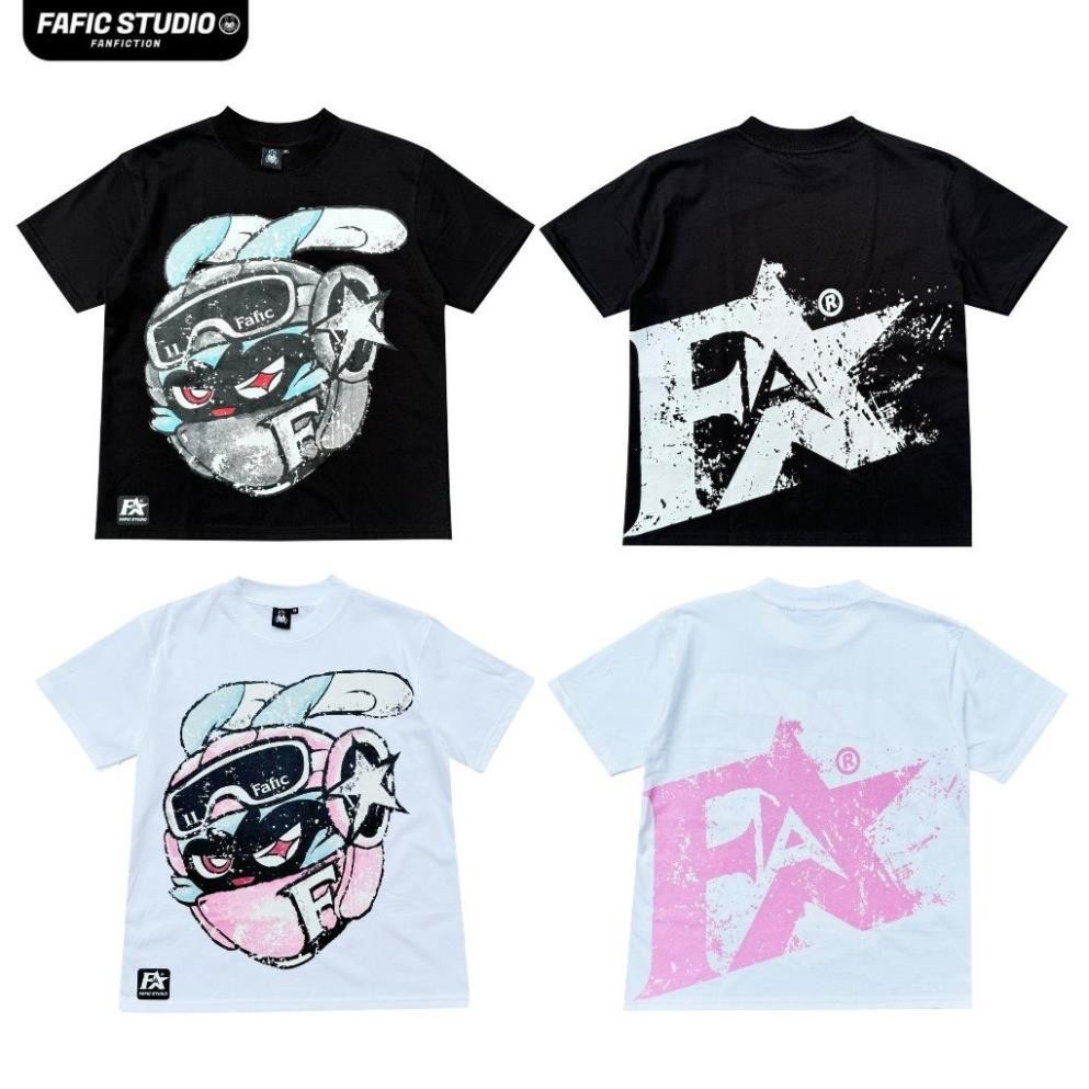 Áo Thun FaFic Hockey Jersey Dáng Boxy Chất Cotton Dày Dặn