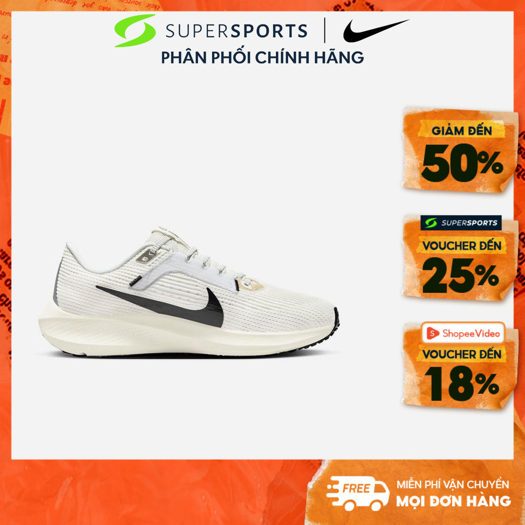 Giày Chạy Bộ Nữ Nike Air Zoom Pegasus 40 - Be - DV3854-104 LS1811