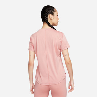 Áo Thun Tay Ngắn Thể Thao Nữ Nike Dri-Fit One Standard-Fit - Hồng  - DD0639-618