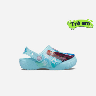 Giày Clog Trẻ Em Crocs Funlab Disney Frozen - Xanh Dương - 206804-4O9