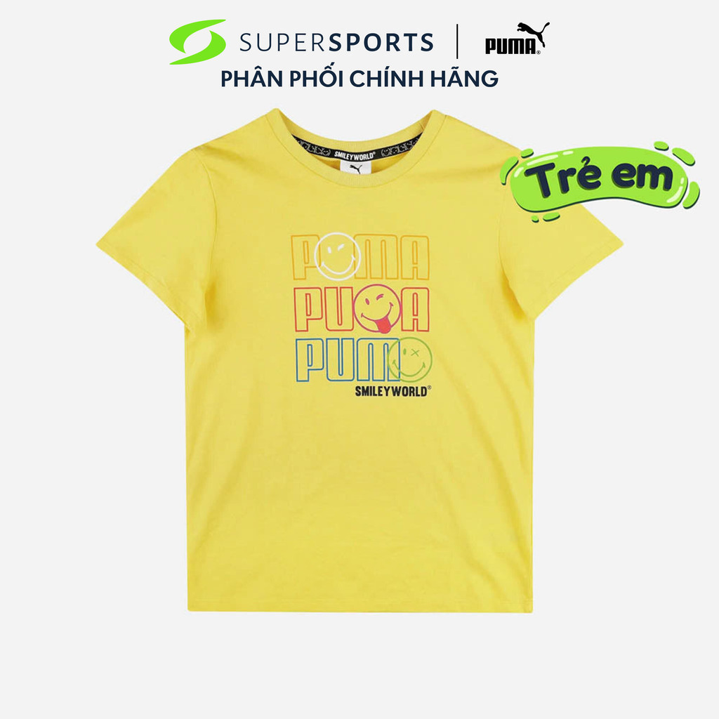 Áo thun trẻ em Puma X Smiley - 84697074
