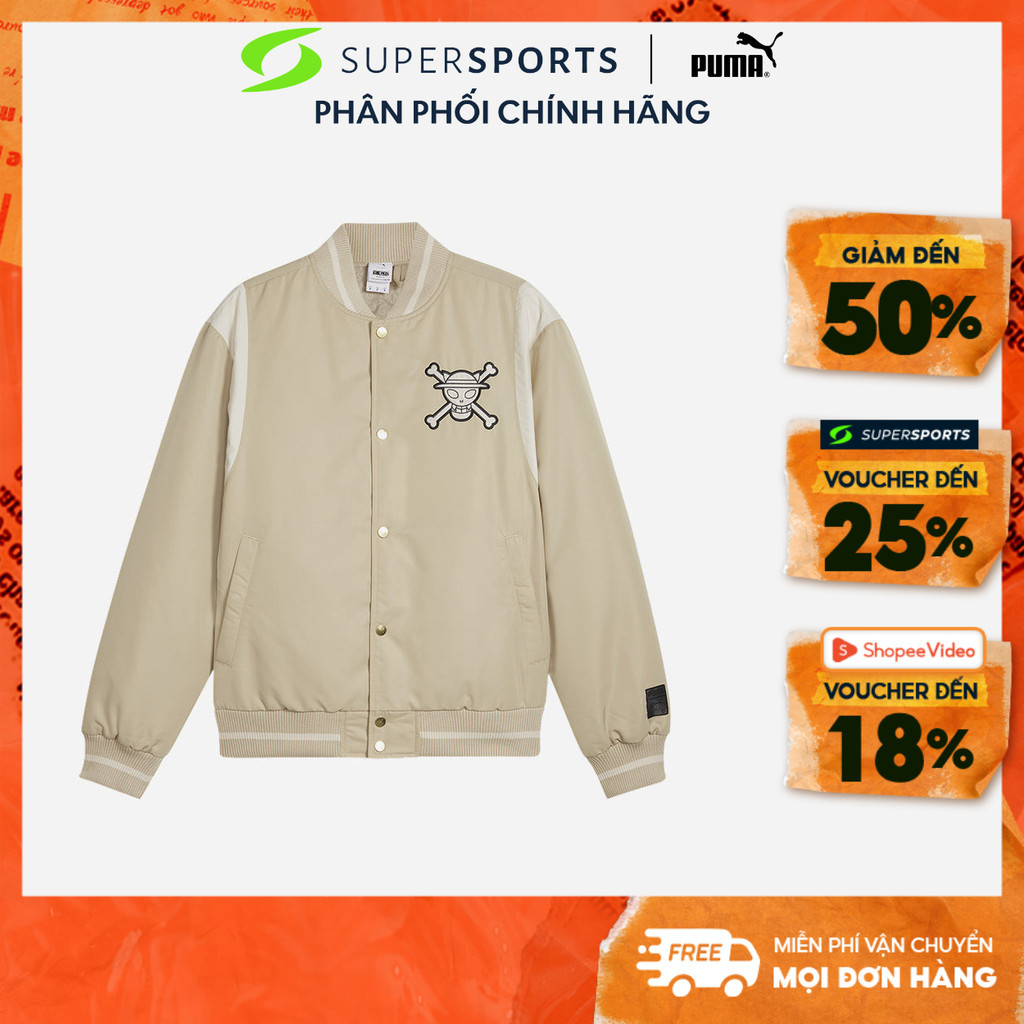 Áo khoác nam Puma X One Piece Varsity Wv Putty - 62467590 LS1811