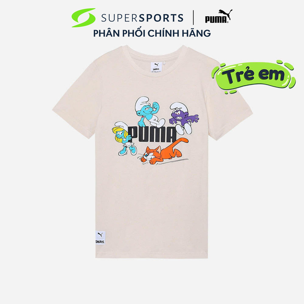 Áo Thun Trẻ Em Puma The Smurfs - Trắng  - 62298199
