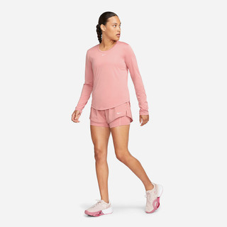 Áo Tay Dài Thể Thao Nữ Nike Dri-Fit One Standard Fit - Hồng  - DD0642-618
