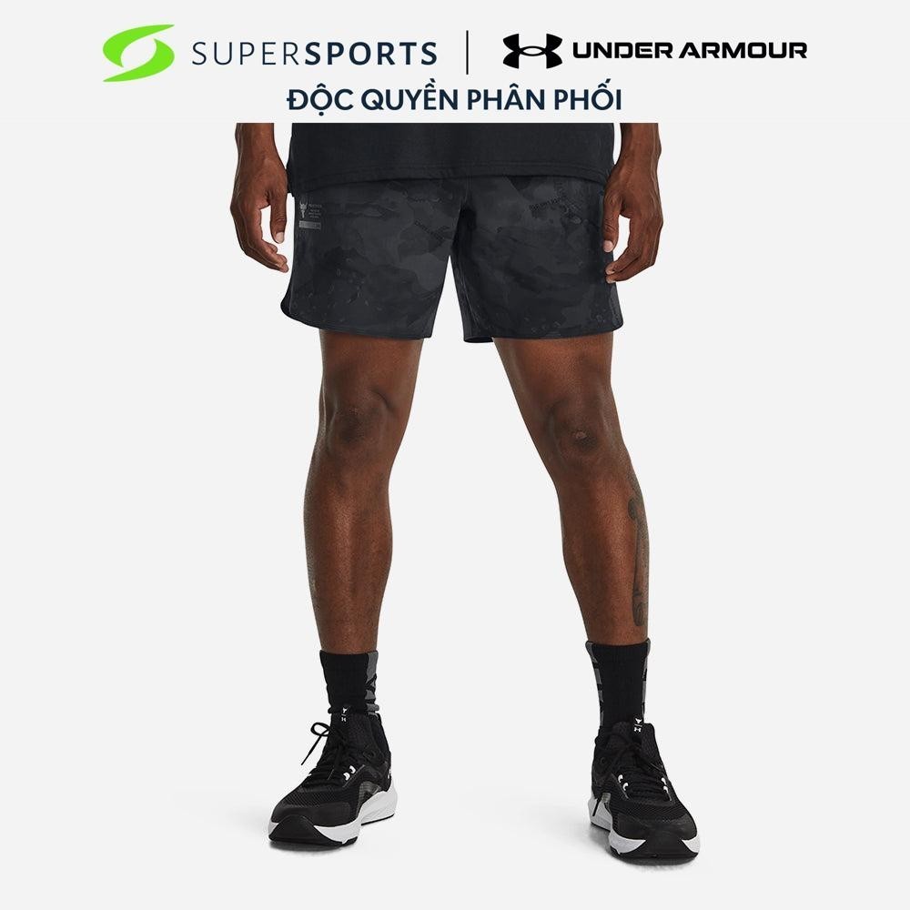 Quần Ngắn Nam Under Armour Project Rock Unstoppable Sts Camo - 1382171-001