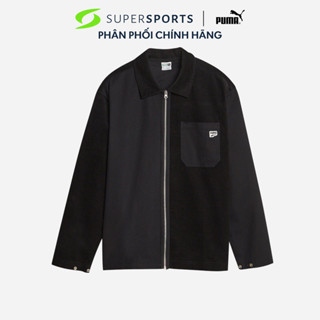 Áo Khoác Nam Puma Downtown Corduroy - Đen  - 62129101