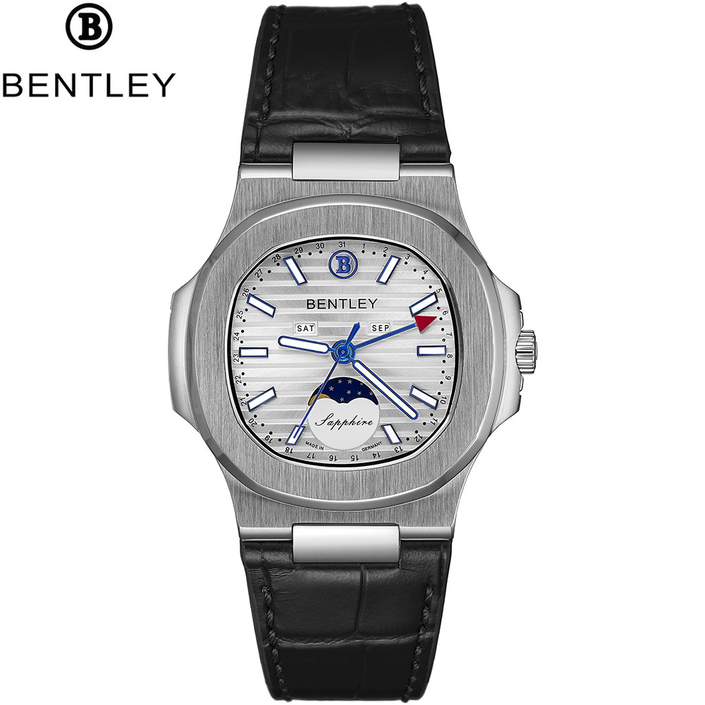Đồng hồ Bentley Nam Dây da BL2340-20MWWB Chính hãng